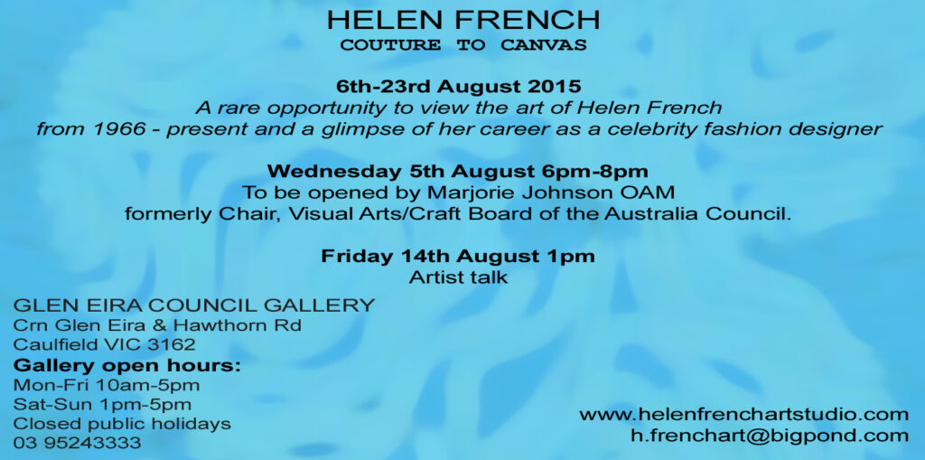 Helen French Exhibition